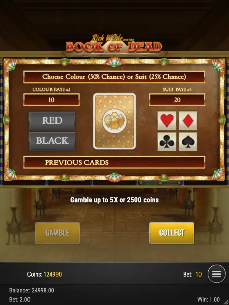 Chơi trò chơi slot Book of Dead trên điện thoại thông minh